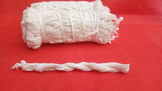 Janivara/Jandhyam/Lagun Yajnopavita/Brahmin Thread for Pooja & Rituals(single Rs10) - Basaveshwarapoojabhandara.com