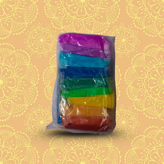 Color Mix Rangoli Powder (1kg) - Basaveshwarapoojabhandara.com