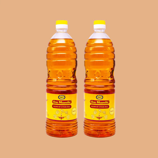 Om Shanthi Pooja Oil(Cyacle Pooja oil) - Basaveshwarapoojabhandara.com