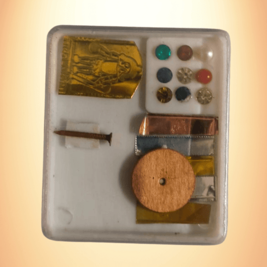 Panchaloha Navaratna Set for Homam & Pooja(1pcs) - Basaveshwarapoojabhandara.com
