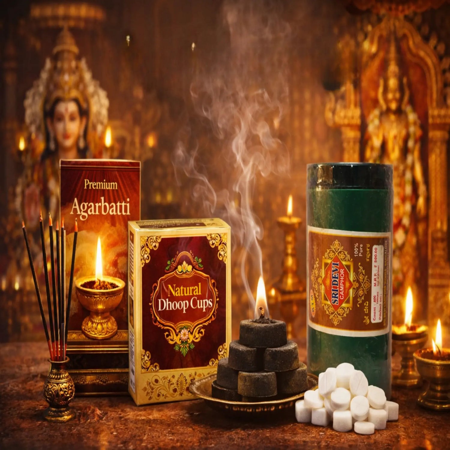 Agarbatti&Camphor/Dhoop - Basaveshwarapoojabhandara.com