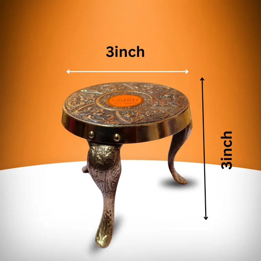 Brass Mukkali Peeth for Pooja & Wedding