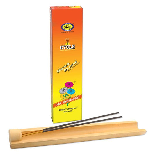 Cycle Three in One Incense Sticks/Agarabatti - Basaveshwarapoojabhandara.com