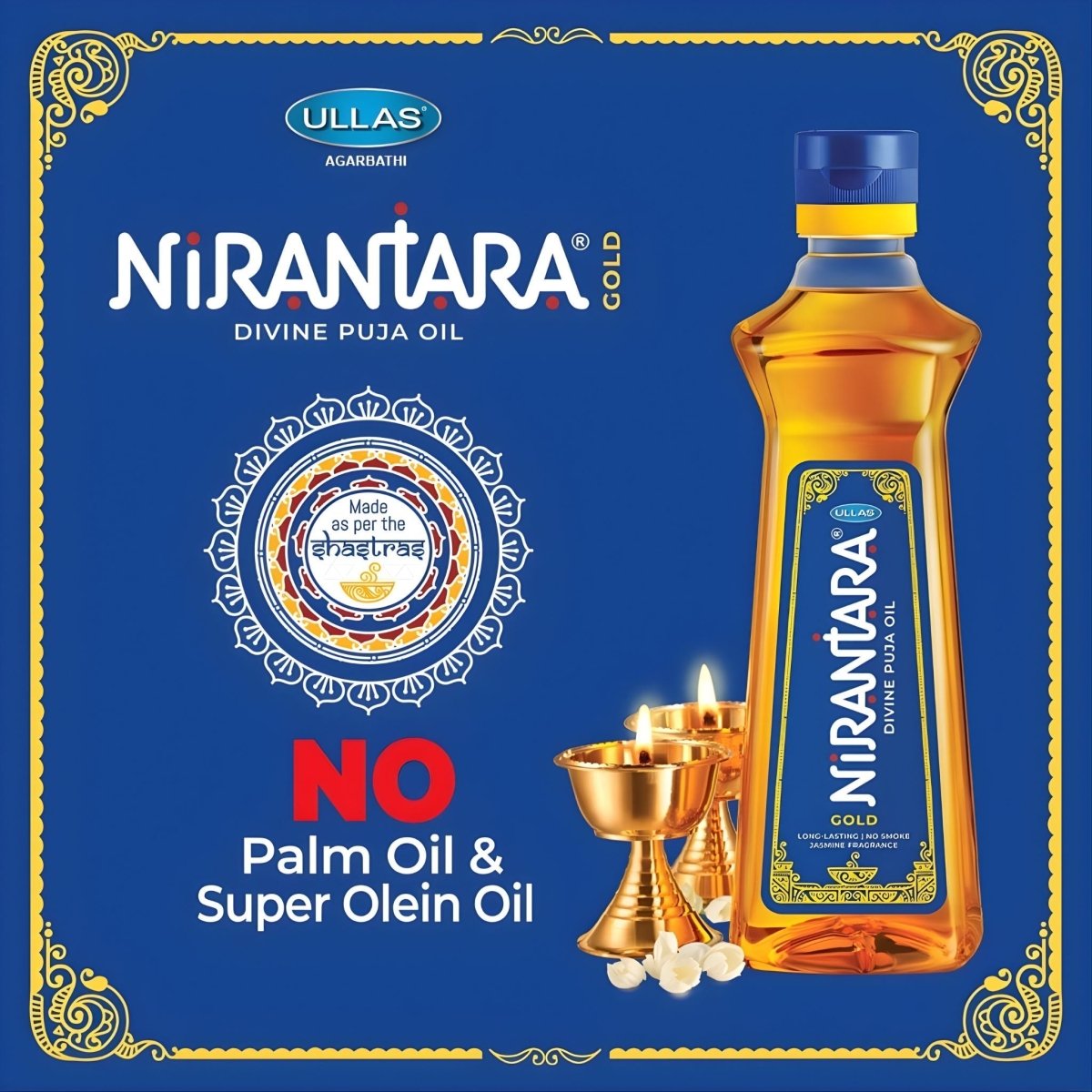 Nirantara Divine Puja Oil - Basaveshwarapoojabhandara.com