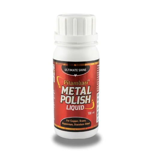Pitambari Metal Polish Liquid for Copper & Brass