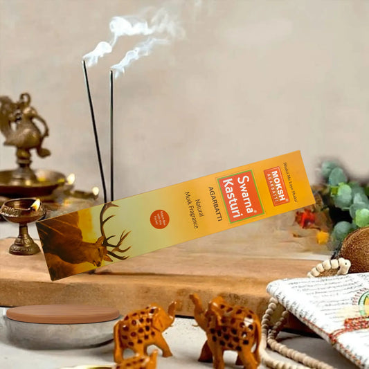 Swarna Agarbatti (Incense Sticks) - Basaveshwarapoojabhandara.com