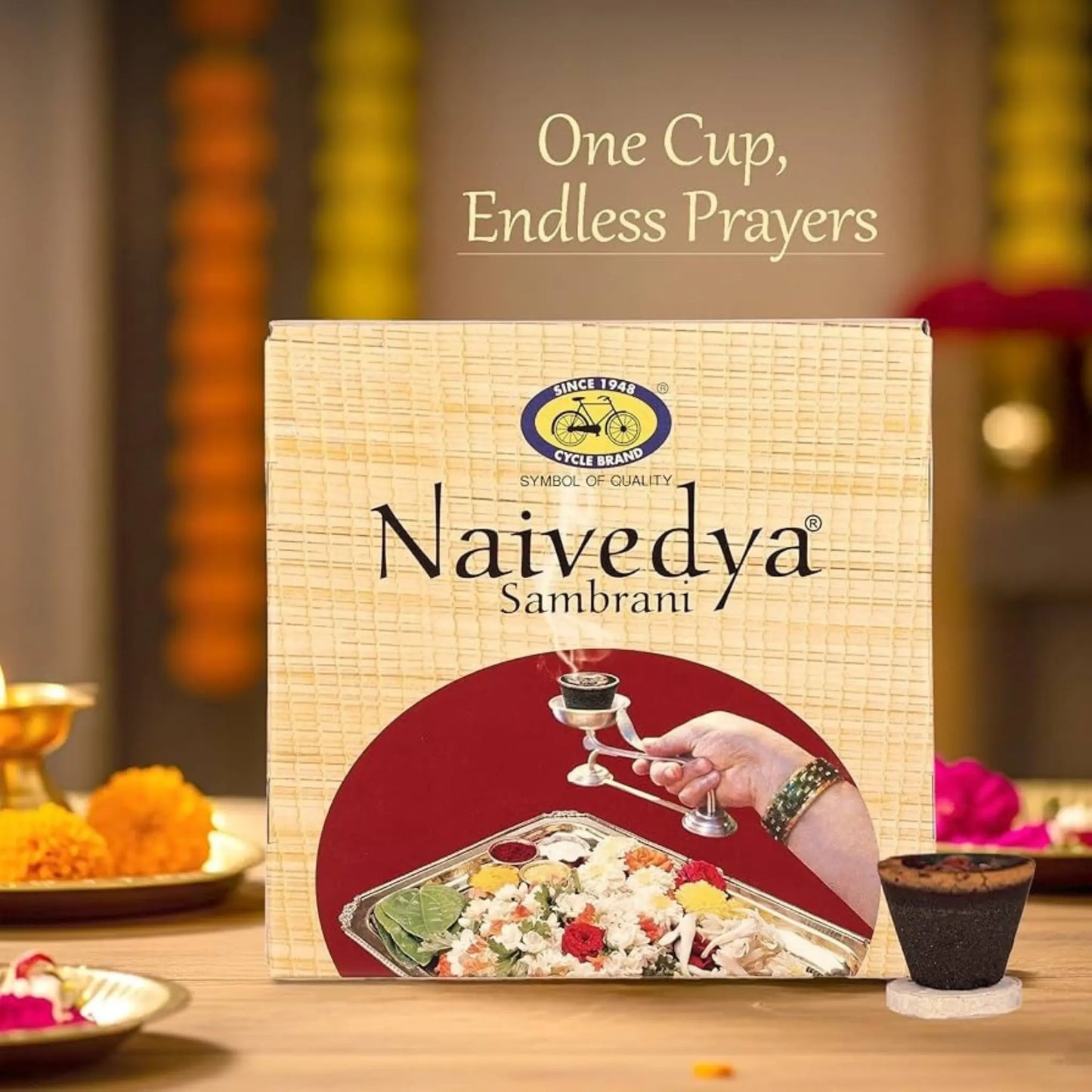 Naivedya Sambrani Cups - Basaveshwarapoojabhandara.com