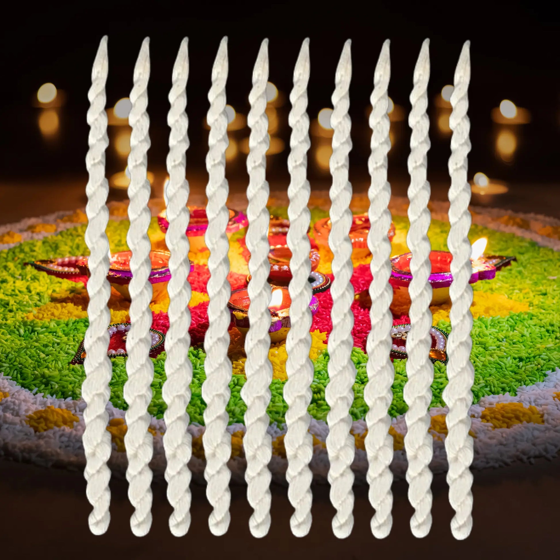 Akanda Batti (Continuous Cotton Pooja Wick) - Basaveshwarapoojabhandara.com