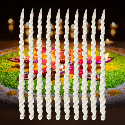 Akanda Batti (Continuous Cotton Pooja Wick) - Basaveshwarapoojabhandara.com