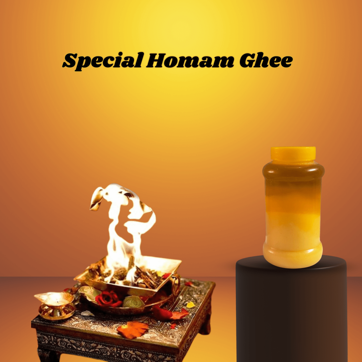 Special Homam Ghee (500gm) - Basaveshwarapoojabhandara.com