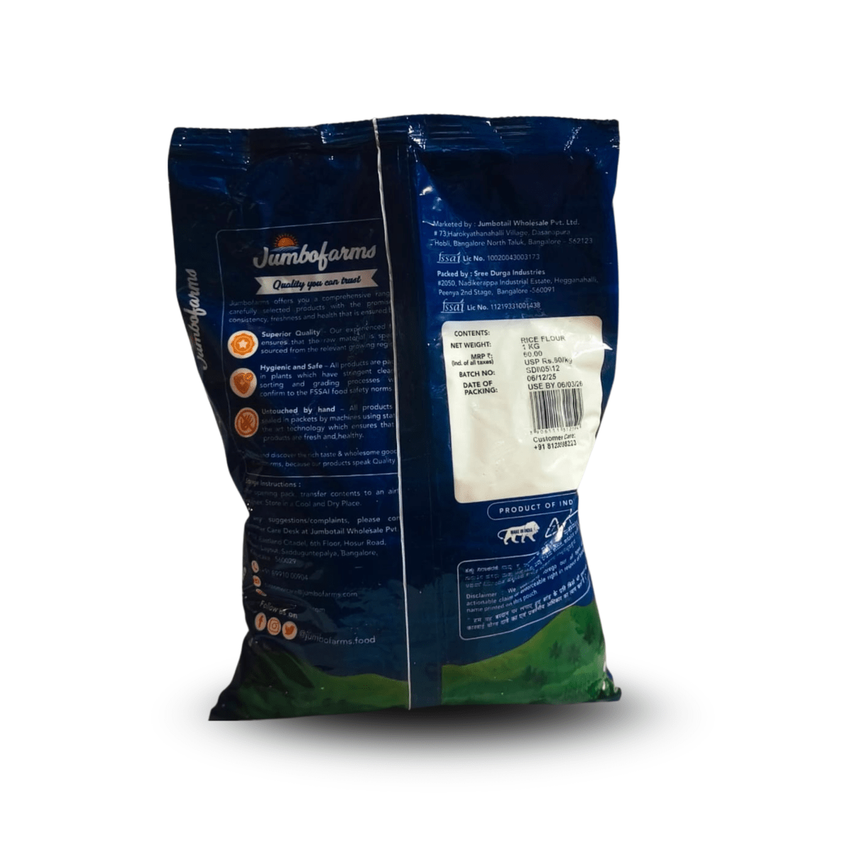 Rice Flour (Akki hittu) - Basaveshwarapoojabhandara.com