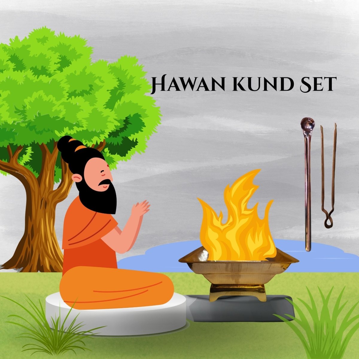 Hawan Kund Set - Basaveshwarapoojabhandara.com