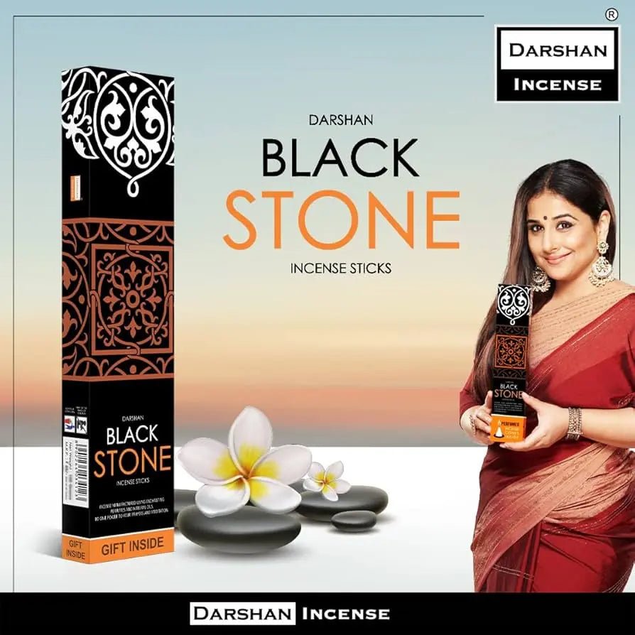 Black Stone Agarbatti (Incense Sticks) - Basaveshwarapoojabhandara.com